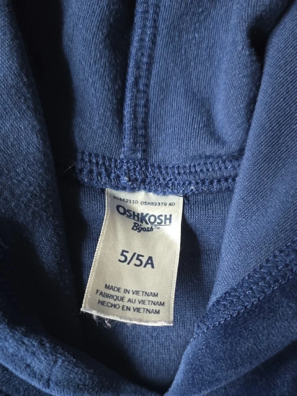 Girls Velour Hooded Sweatshirt & Legging Set - Deep Blue